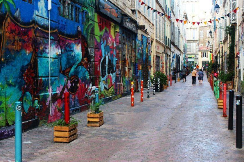 Quartier Le Plus Anime De Marseille "La Plaine Cours Julien "Chambre Avec Salle De Bain Wc Privee Integrees "Dans Appartement Exteriér fotografie